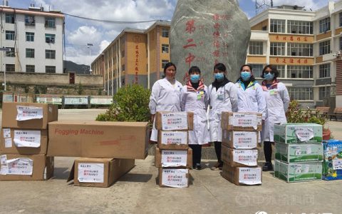 PPG公司和员工的捐款有效支持中国校园复学防控项目