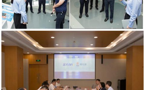 蓝光BRC高层回访战略合作传化漆：真心伙伴，共赢未来！
