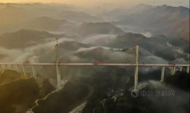 贵州又一世界级大桥——云雾大桥合龙