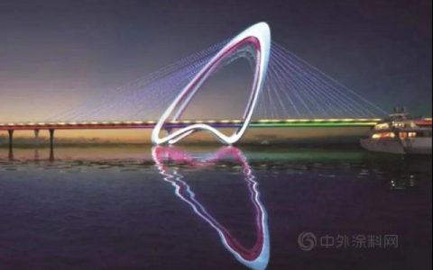 国内首创“四拱一塔”结构类型，固城湖上“心”形桥花山大桥8月通车