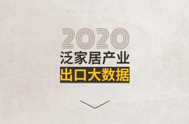 2020中国泛家居产业进出口大数据报告