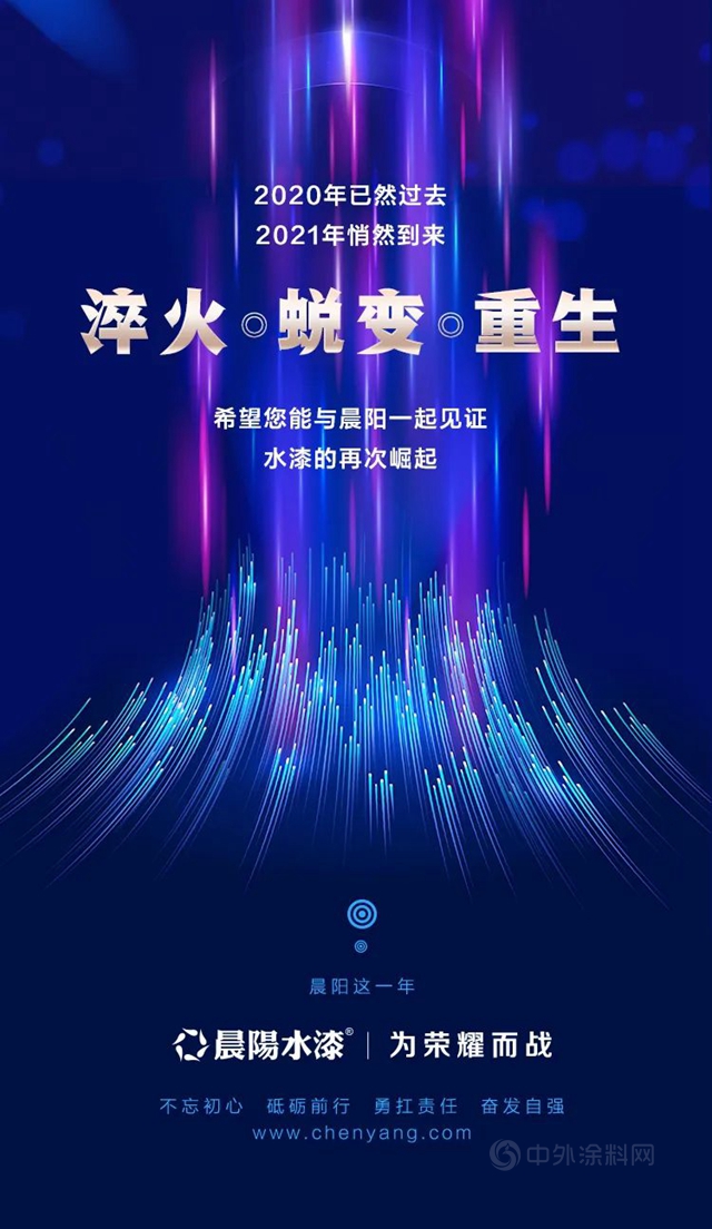 砥砺前行｜晨阳水漆的2020年