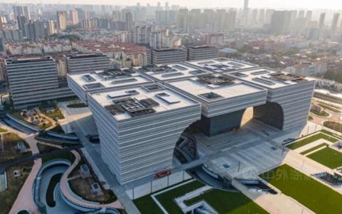 一筑一风景丨三棵树工程筑造现代江南风貌——常州文化广场