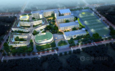长筑久安｜三棵树保温装饰一体板助力西安重大民生工程航天城第二中学项目建设