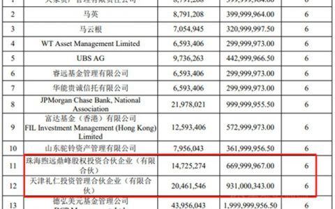 大佬都来了！1200亿防水龙头定增份额被“哄抢”，高瓴张磊豪掷16亿，此前更已大笔买入（附持股名单）