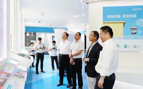 安徽省明光市委书记王珏一行莅临集泰股份考察