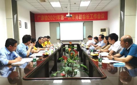 广东省涂料行业协会举行2021年第一次常务副会长工作会议