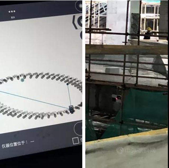 广田BIM管控体系 ——广州黄埔万达广场三维扫描与放线应用