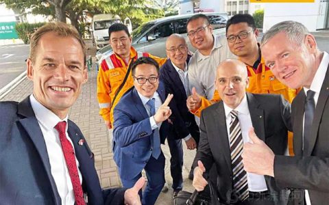 佐敦涂料：坐标烟台中集来福士