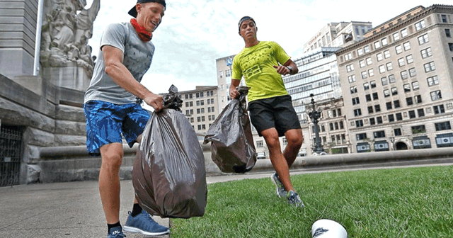 七彩建设：来一次“Plogging”，“致净”你我的家园！