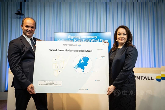 Vattenfall将向巴斯夫出售HKZ近海风电场49.5%股份