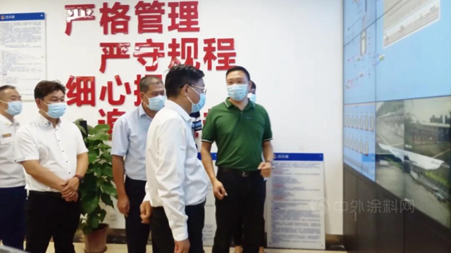 高明区委书记带队到广东百川化工有限公司开展节前疫情防控、安全生产、消防安全检查