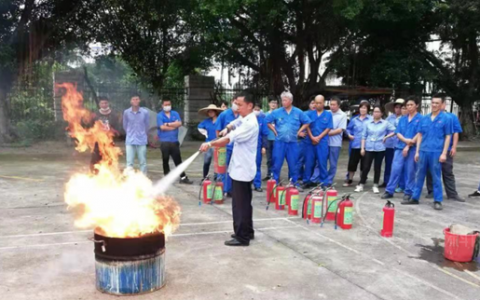 江门制漆积极响应第二十个全国“安全生产月”
