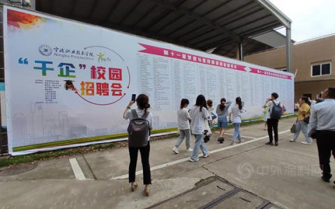 宁波涂协为企业牵线宁职院“千企”校园招聘会