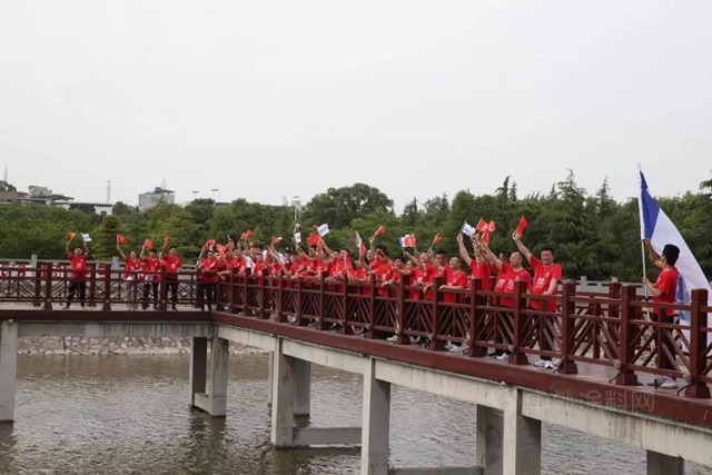 北新建材参加中国建材集团“健跑百年路 奋斗新征程”（陕西富平站）活动