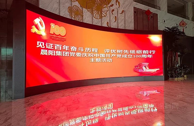 晨阳集团党委开展庆祝中国共产党成立100周年主题活动