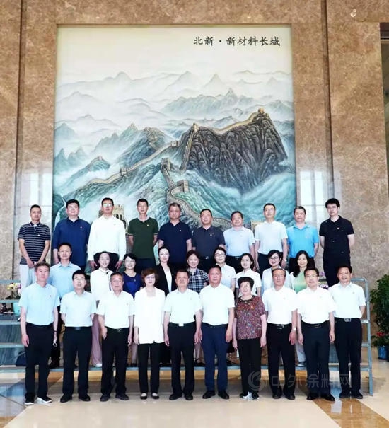 铁道党校常务副校长王晓州一行到北新建材开展党史学习互动交流