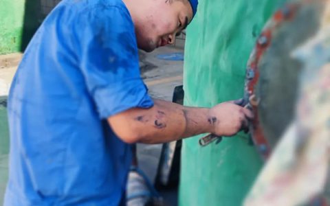 西北永新夏日炎炎不减奉献热情