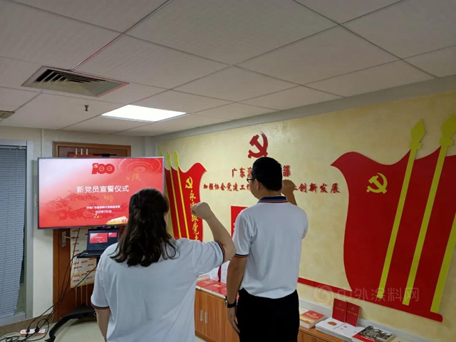 广东省涂料行业协会党支部学习观看“庆祝中国共产党成立100周年大会”，并开展党建活动