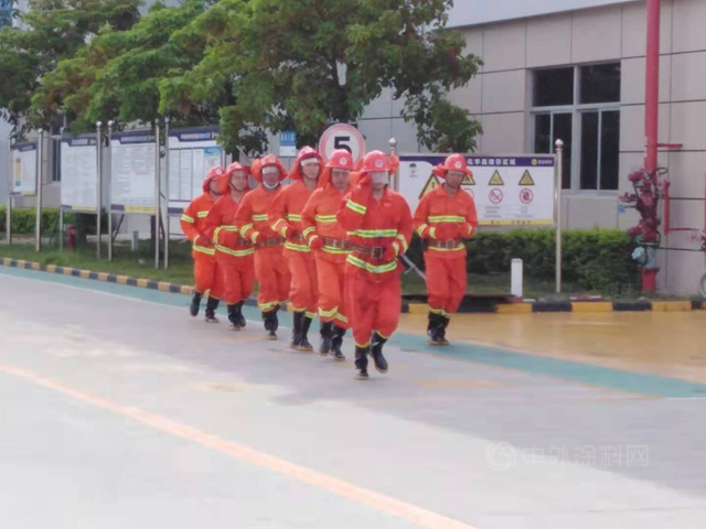 展辰新材珠海工厂安全事故综合应急救援演练