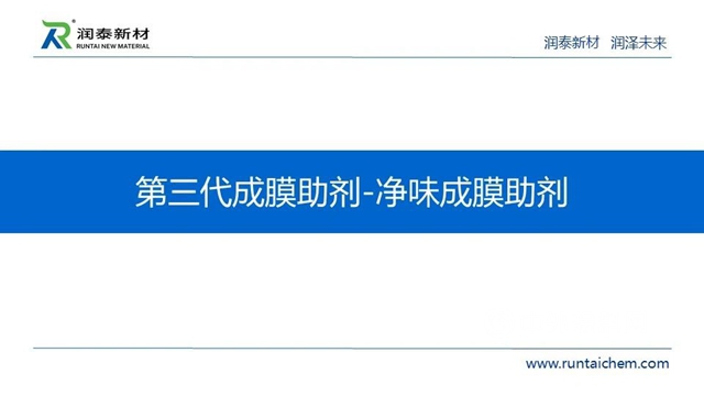 供应链峰会精彩演讲——润泰新材：成膜助剂的发展与未来