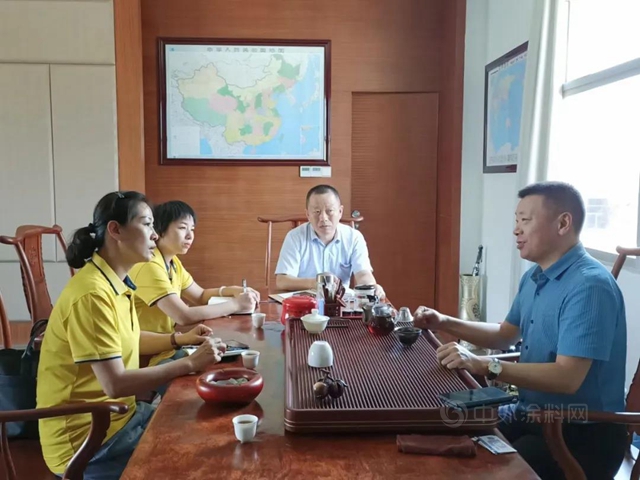 广涂协副秘书长陈丽霞走访惠州地区会员企业