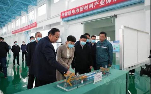 龙佰锂能等重点项目在全市四季度项目观摩中受好评