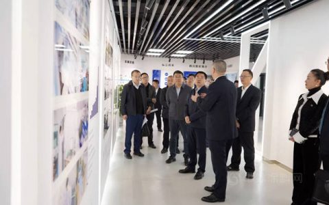 四川省南充市嘉陵区委书记史燚一行莅临四川凯伦新材料有限公司考察调研