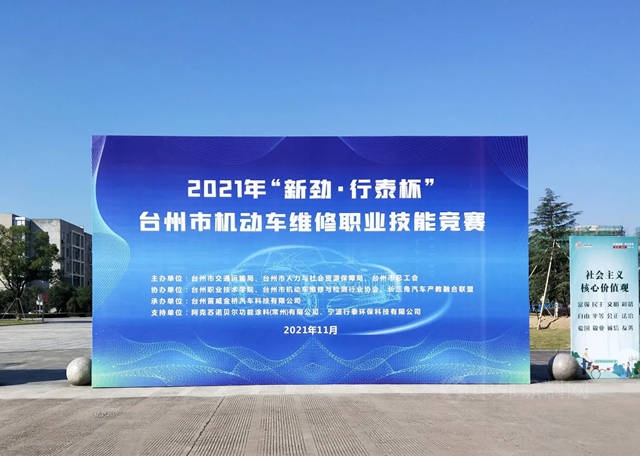 2021年“新劲·行泰杯”台州市机动车维修职业技能竞赛圆满落幕！