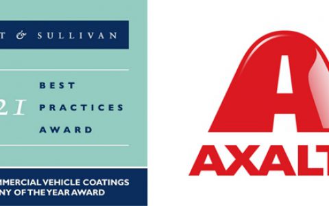 艾仕得被弗若斯特沙利文公司评为2021年度全球商用车涂料公司