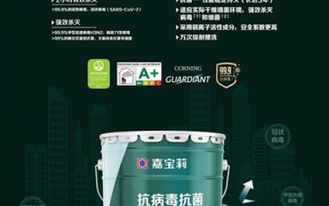 嘉宝莉抗病毒黑科技，开启公共场所“高防护时代”