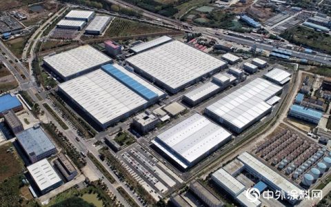 亚士创能安徽防水材料制造基地基本完工