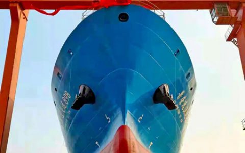 厦门双瑞涂装的威海首艘民营货船开工！