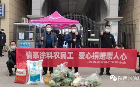 天地渐寒，守护渐暖 | 陕西省涂料行业协会捐赠特别报道