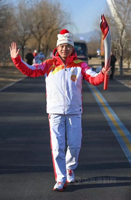 三棵树董事长洪杰担任北京冬奥会火炬手，见证中国荣耀时刻！