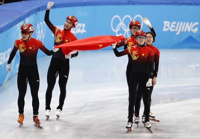 三棵树助力中国短道速滑队夺得北京冬奥会首金！