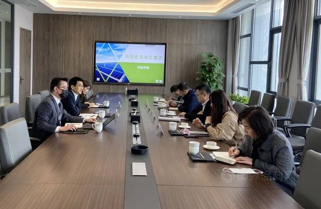 吴江区工信局领导走访调研凯伦高分子产业园