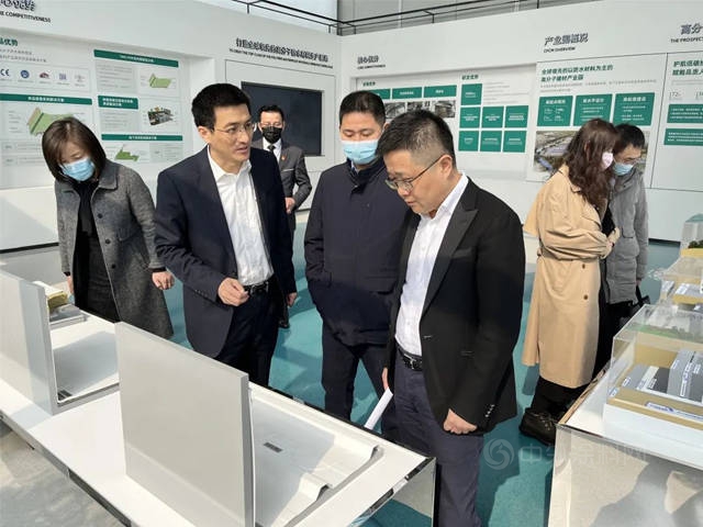 吴江区工信局领导走访调研凯伦高分子产业园