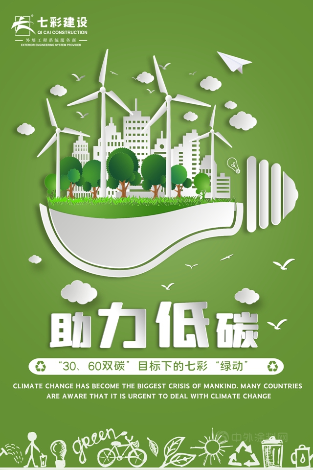 世界地球日|解读七彩建设的低碳“绿动”