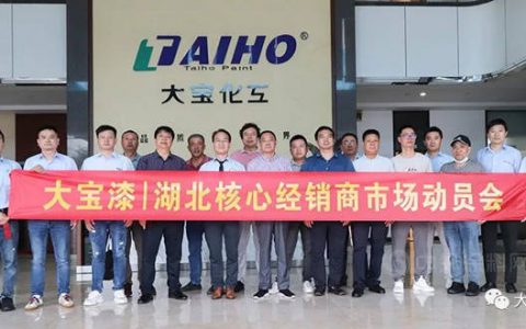 大宝漆2022年湖北核心经销商市场动员会圆满举行