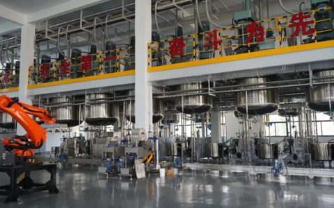浙江大桥油漆有限公司3.5万吨智能化水性工业漆车间建成投产