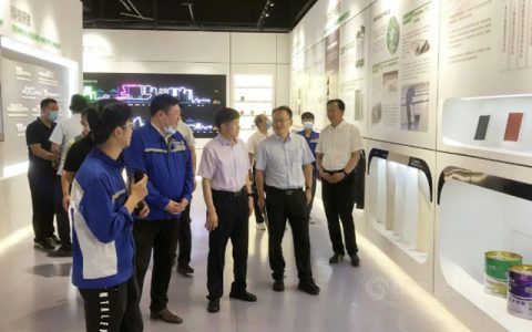 河北省工信厅副厅长一行莅临远大洪雨唐山生产基地调研指导工作