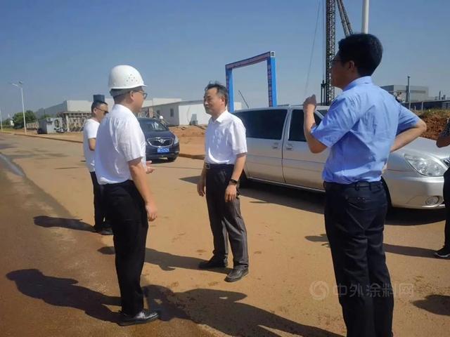 池州市人大常委会副主任程国清调研广源集团安徽青阳项目建设情况