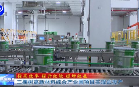 年产量143.5万吨，产值108亿元 三棵树秀屿基地试投产