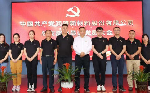 润泰新材料股份党总支成立