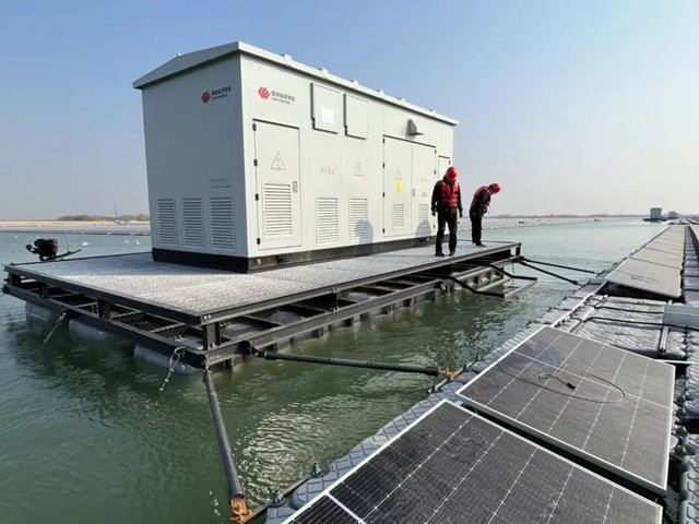 双瑞涂料助力国能聊城200MW淡水湖光伏项目顺利并网发电