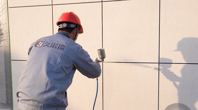“轻”装上墙，降本增效，助力双碳——久诺真彩石“轻”松开启全新外墙涂装美学！