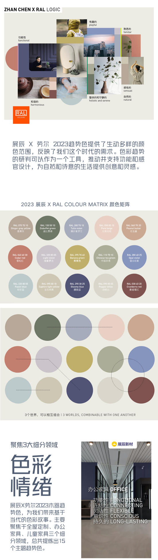 融合色彩文化，创造色彩价值！2023展辰x劳尔木器色彩趋势发布