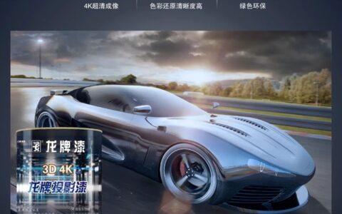 优品鉴赏 央企品质 | ​龙牌投影漆