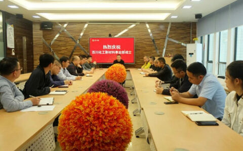 百川化工新材料事业部正式挂牌成立